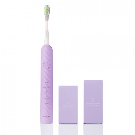 Электрическая звуковая зубная щётка Revyline RL 044 Violet