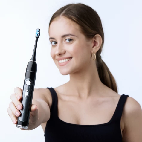 Электрическая звуковая зубная щётка Revyline RL 010 Black